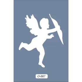 O07 10x15 O Serisi Melek Stencil