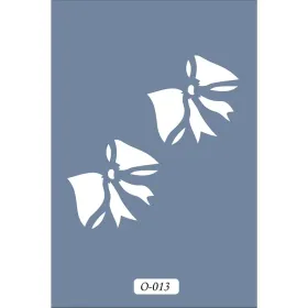 O13 10x15 O Serisi Fiyonk Stencil
