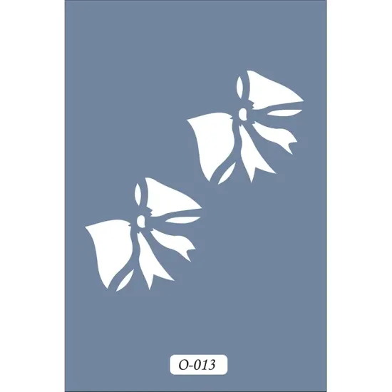 O13 10x15 O Serisi Fiyonk Stencil
