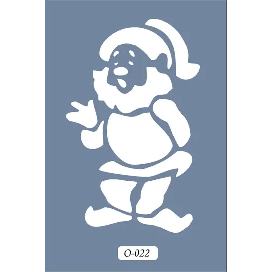 O22 10x15 O Serisi Cüce Stencil