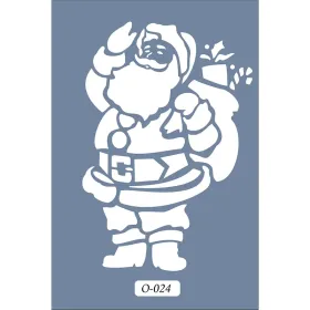 O24 10x15 O Serisi Noel Baba Stencil