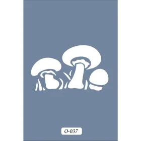 O37 10x15 O Serisi Mantar Stencil