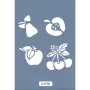 O50 10x15 O Serisi Meyve Stencil