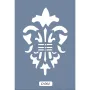 O64 10x15 O Serisi Dekoratif Simetri Stencil
