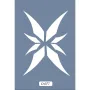 O77 10x15 O Serisi Geometrik Stencil