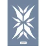 O78 10x15 O Serisi Yaprak Stencil