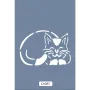 O85 10x15 O Serisi Kedi Stencil