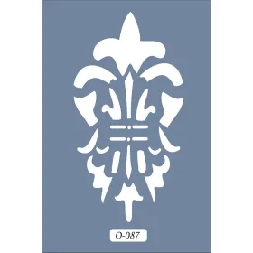 O87 10x15 O Serisi Lale Stencil