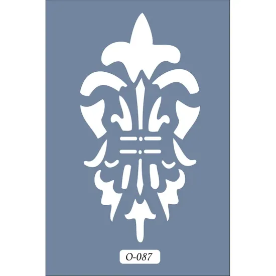 O87 10x15 O Serisi Lale Stencil