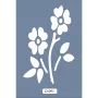 O95 10x15 O Serisi Çiçek Stencil
