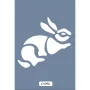 O96 10x15 O Serisi Tavşan Stencil