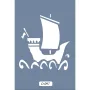 O97 10x15 O Serisi Yelkenli Gemi Stencil