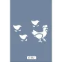 O101 10x15 O Serisi Tavuk Stencil
