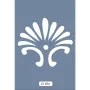 O104 10x15 O Serisi Çiçek Motif Stencil