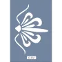 O114 10x15 O Serisi Çiçek Stencil