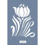 O124 10x15 O Serisi Lale Stencil
