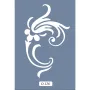 O126 10x15 O Serisi Dekoratif Stencil