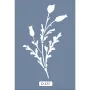 O133 10x15 O Serisi Floral Dal Stencil