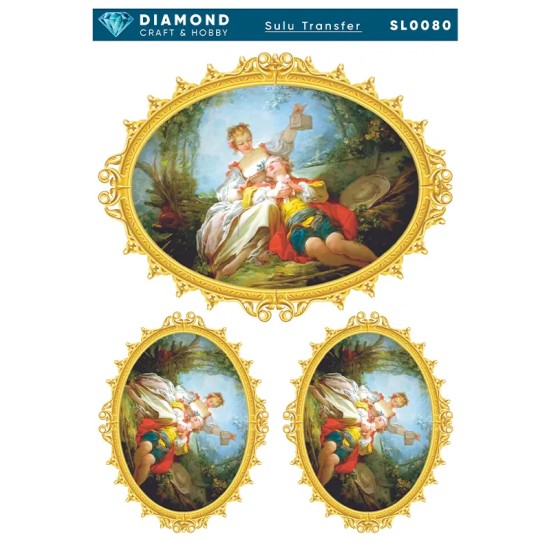 Diamond Sulu Transfer Kağıdı  SL0080 25x35cm