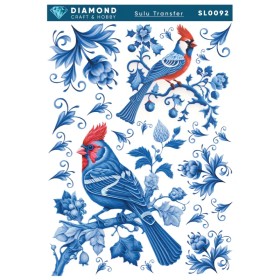 Diamond Sulu Transfer Kağıdı  SL0092 25x35cm