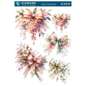 Diamond Sulu Transfer Kağıdı  SL0093 25x35cm