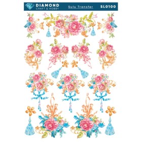 Diamond Sulu Transfer Kağıdı  SL0100 25x35cm