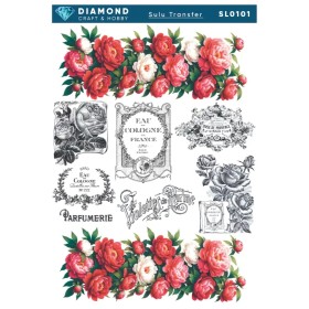 Diamond Sulu Transfer Kağıdı  SL0101 25x35cm