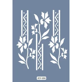 Yaprak Model BN06 25x35 BN Serisi Stencil