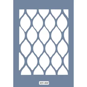 Oval Model BN08 25x35 BN Serisi Stencil