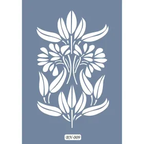 Yaprak Model BN09 25x35 BN Serisi Stencil