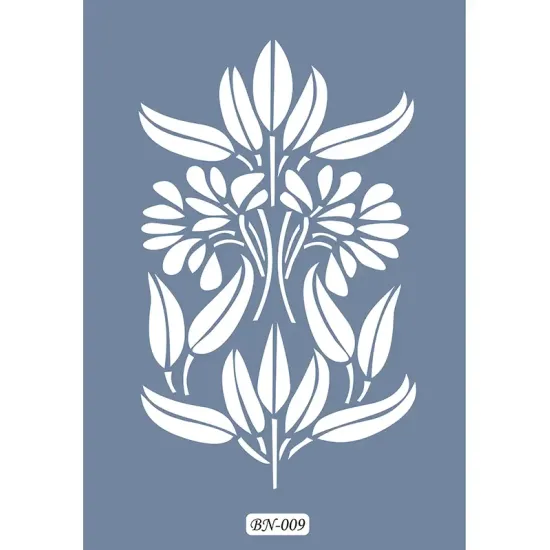 Yaprak Model BN09 25x35 BN Serisi Stencil