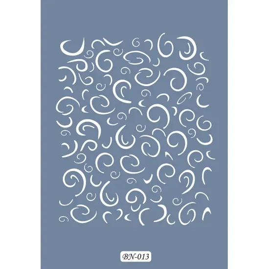 Dalga Model BN13 25x35 BN Serisi Stencil
