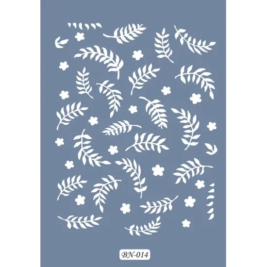 Yaprak Model BN14 25x35 BN Serisi Stencil