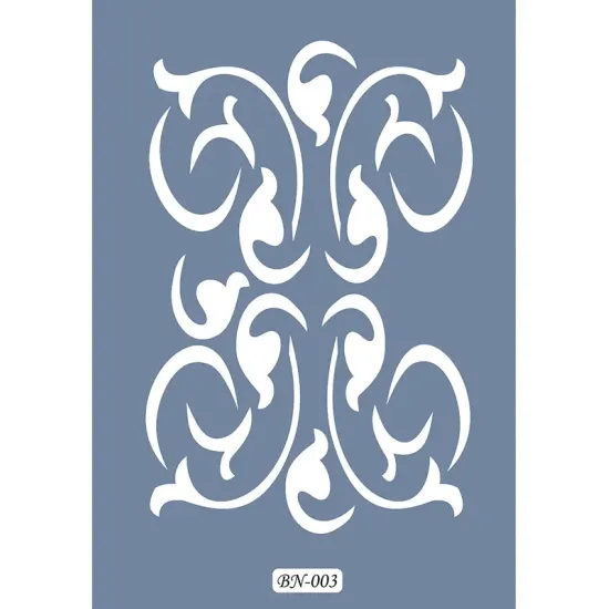 Göbek Model BN03 25x35 BN Serisi Stencil