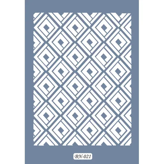 Kare Model BN21 25x35 BN Serisi Stencil
