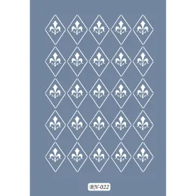 Baklava Model BN22 25x35 BN Serisi Stencil