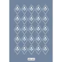 Baklava Model BN22 25x35 BN Serisi Stencil