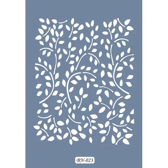Yaprak Model BN23 25x35 BN Serisi Stencil