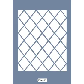 Baklava Model BN25 25x35 BN Serisi Stencil
