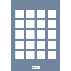 Kare Model BN26 25x35 BN Serisi Stencil
