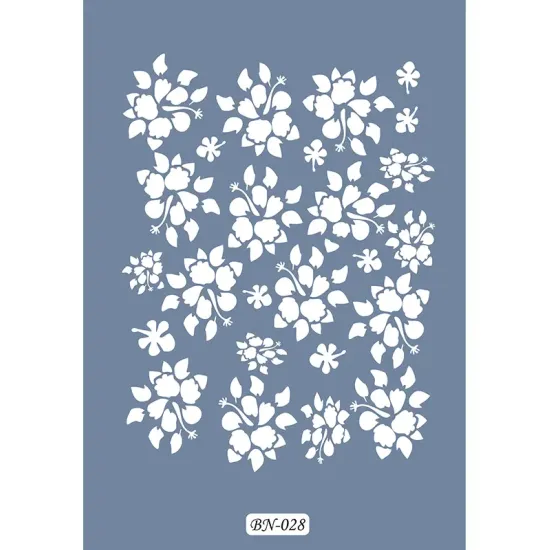 Çiçek Model BN28 25x35 BN Serisi Stencil