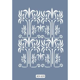 Dal Yaprak Model BN29 25x35 BN Serisi Stencil