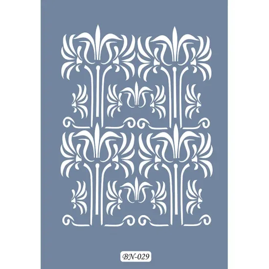 Dal Yaprak Model BN29 25x35 BN Serisi Stencil