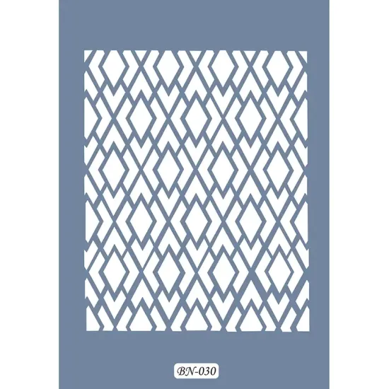 Kare Model BN30 25x35 BN Serisi Stencil