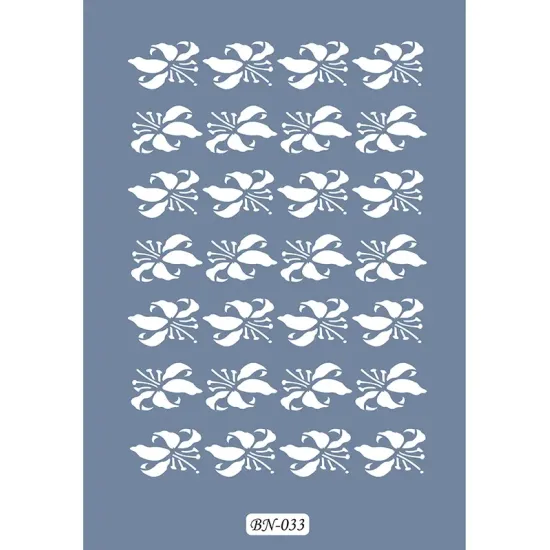 Çiçek Model BN33 25x35 BN Serisi Stencil