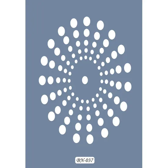 Daire Model BN37 25x35 BN Serisi Stencil