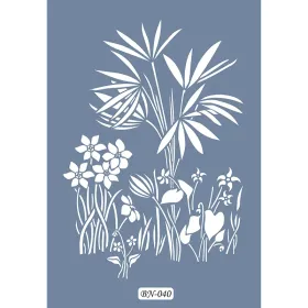 Çiçek Model BN40 25x35 BN Serisi Stencil