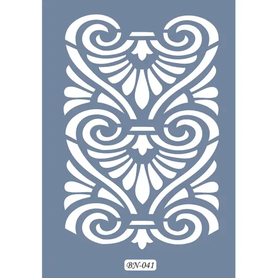Fayans Model BN41 25x35 BN Serisi Stencil