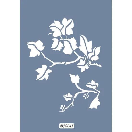 Yaprak Model BN45 25x35 BN Serisi Stencil