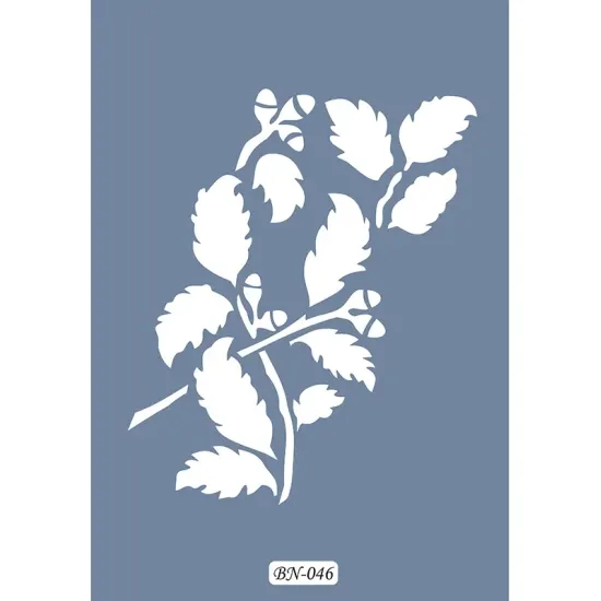 Yaprak Model BN46 25x35 BN Serisi Stencil